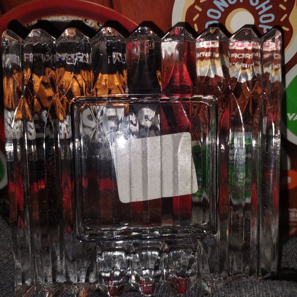 Mikasa Glamour Crystal Glass Photo Frame 2" x 2" QQ260/577 - Picture 6 of 7